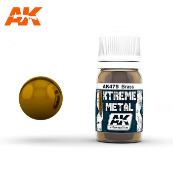 AK INTERACTIVE XTREME METAL BRASS 30ML AK475